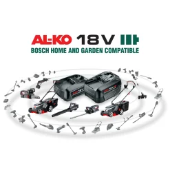 Outlet AL-KO 18V (BOSCH H&G) AR 1835 PLÆNELUFTER 2X170 MM UDEN BATTERI OG LADER