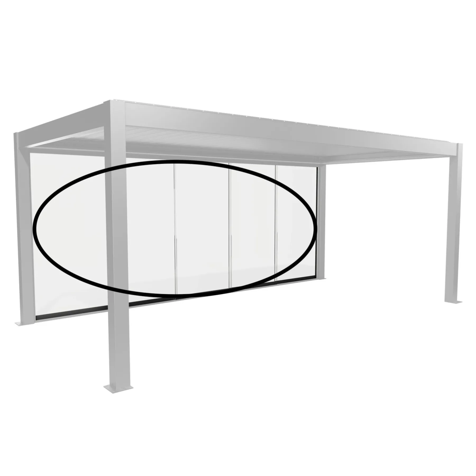 Best Biohort PERGOLA 6.08 X 3.12 M