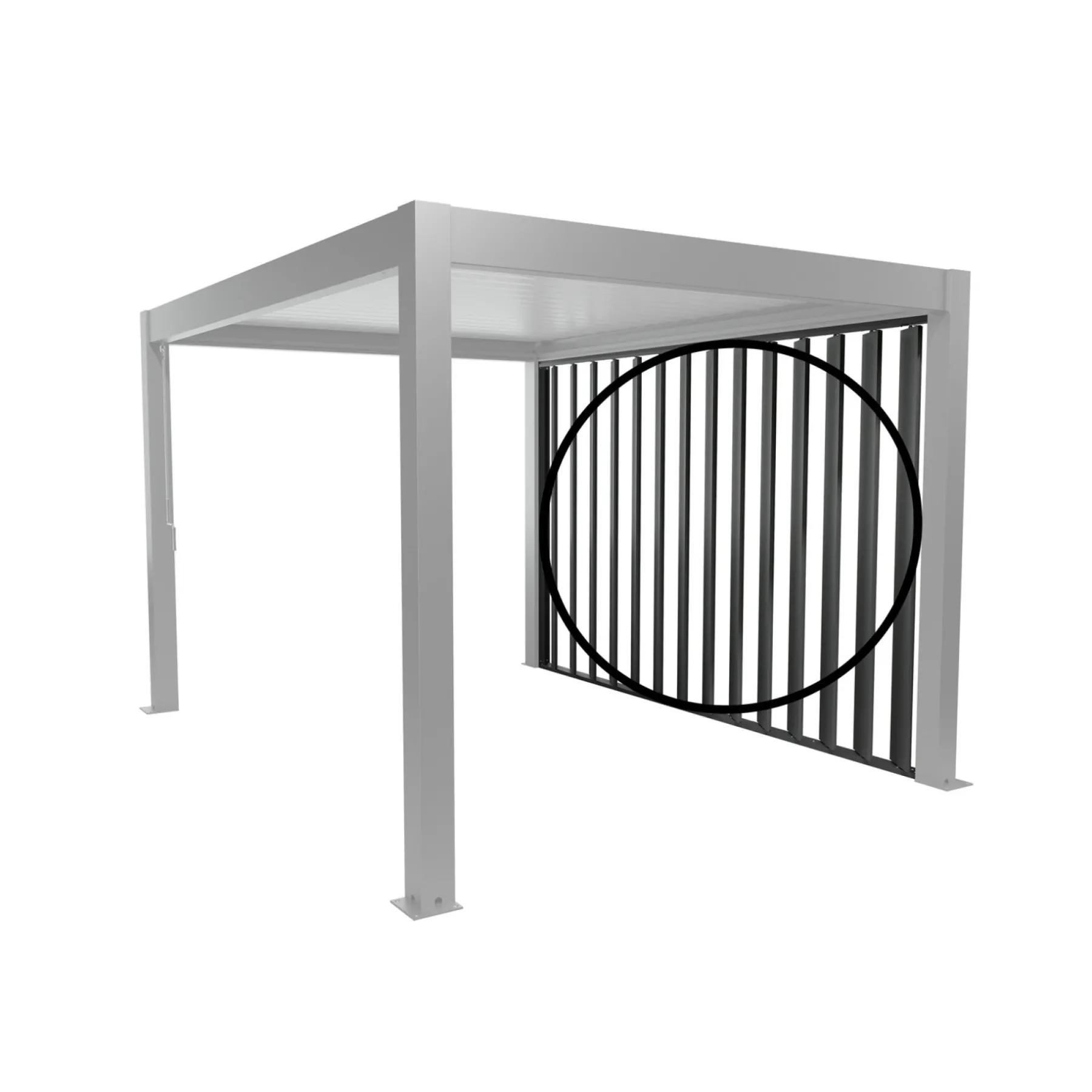 Outlet Biohort SIDEVÆG PERGOLA 2.35 X 3.64 M