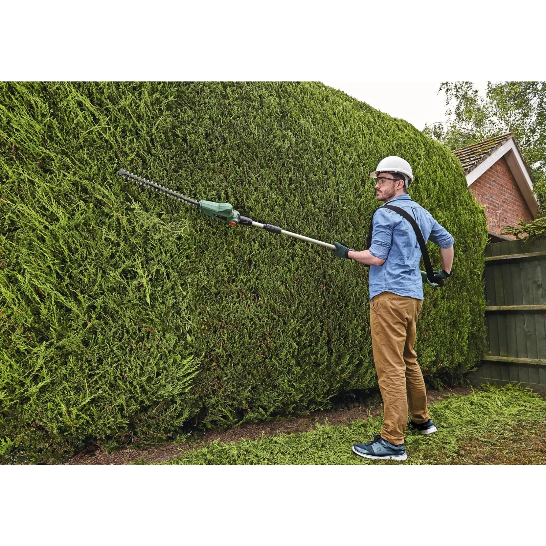 Best Bosch UNIVERSALHEDGEPOLE 18 HÆKKEKLIPPER 43,0 CM UDEN BATTERI OG LADER
