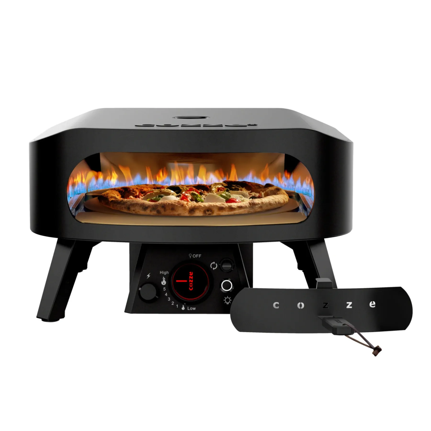 Best COZZE 13" BLACK EDITION PIZZAOVN