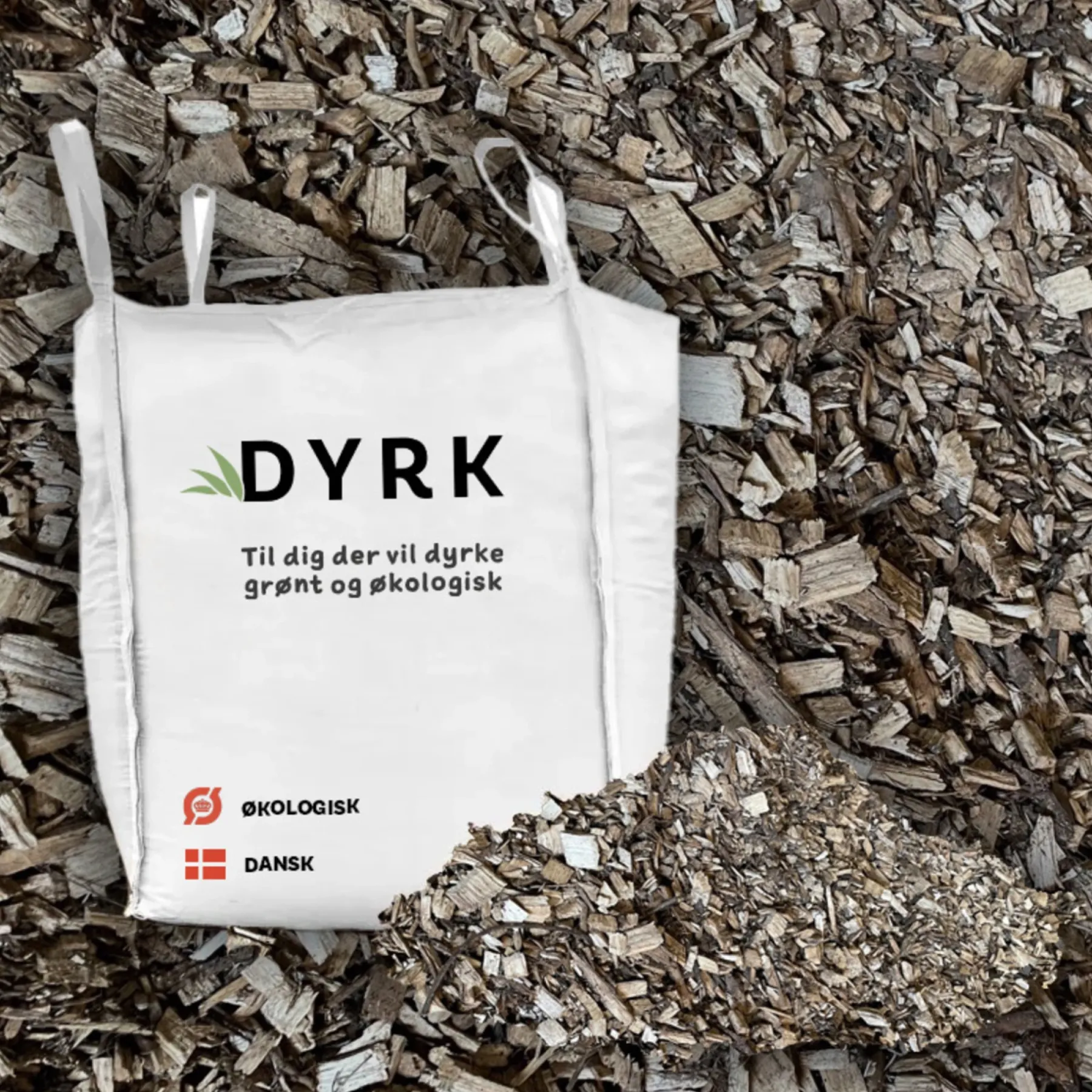 Best DYRK ØKOLOGISK BIGBAG PILEFLIS 1000 L