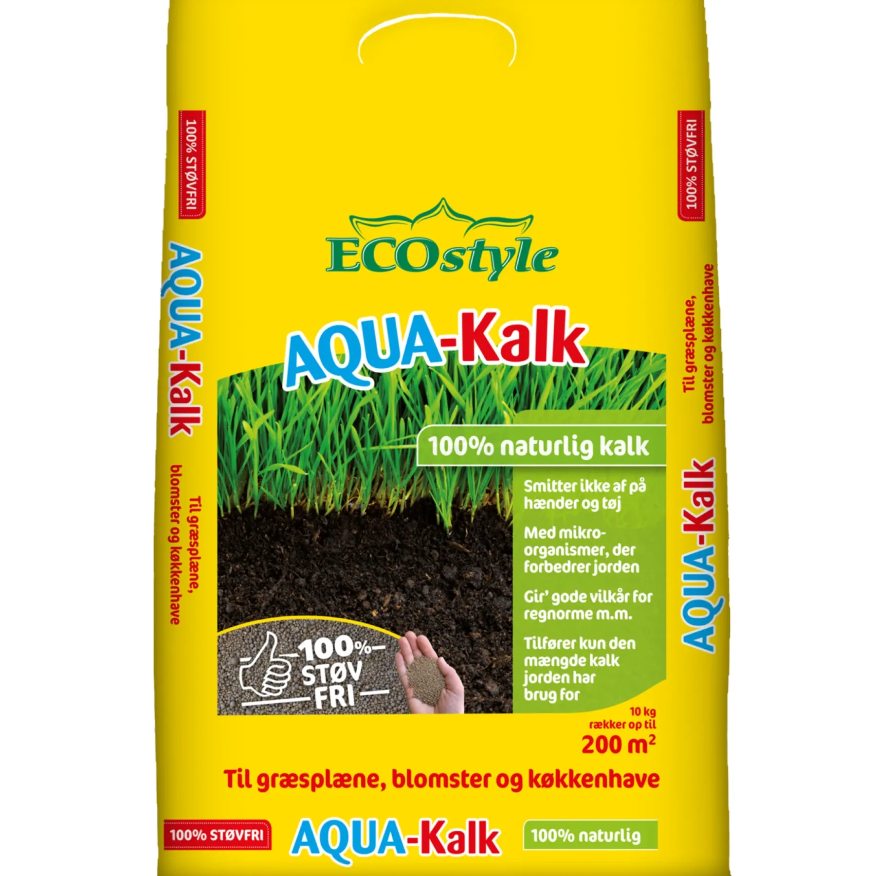 Clearance ECOstyle AQUA KALK 10 KG