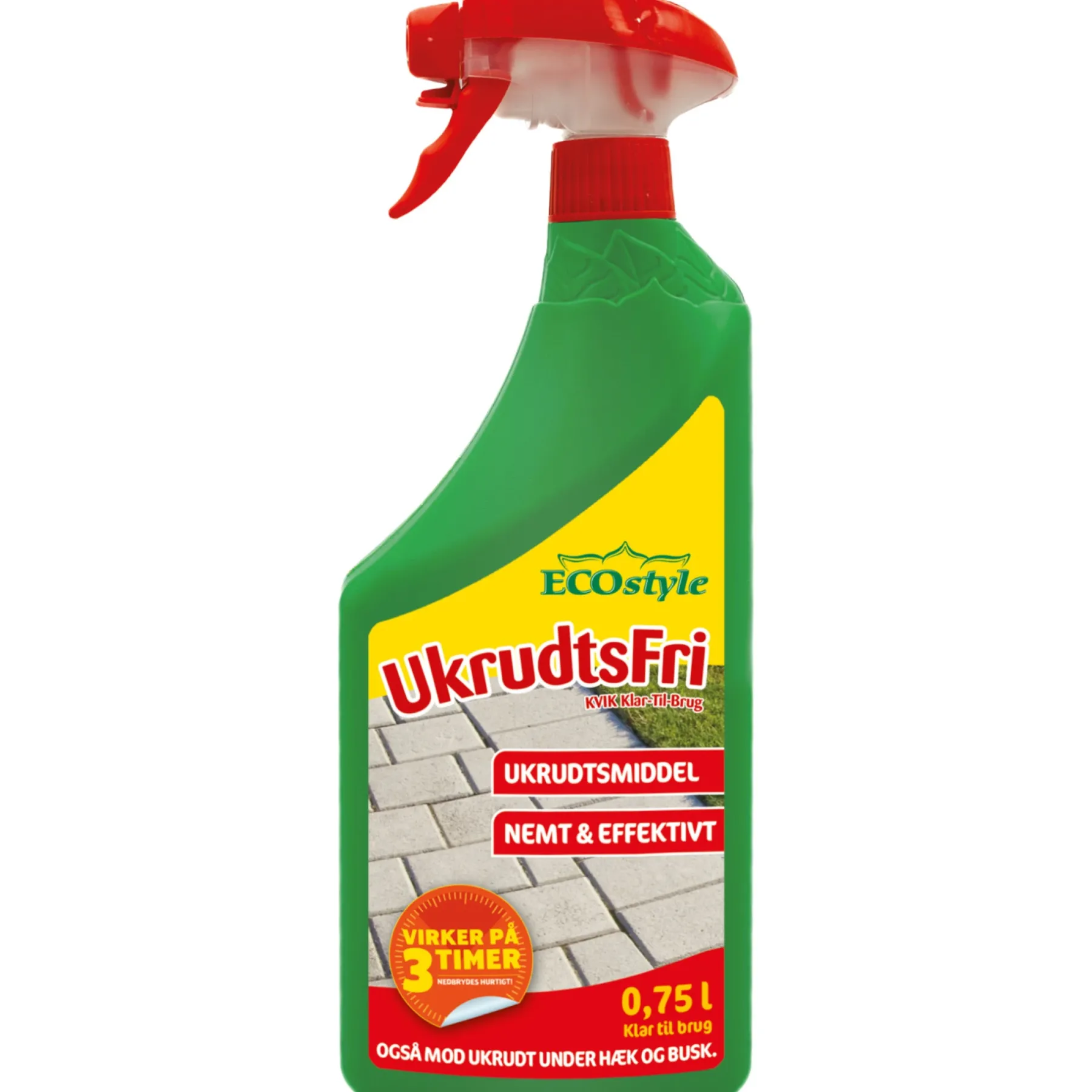 Online ECOstyle KVIK UKRUDTSMIDDEL 750 ML