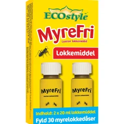 Clearance ECOstyle TIL LOKKEDÅSER KONCENTRAT MYREFRI 2X20 ML