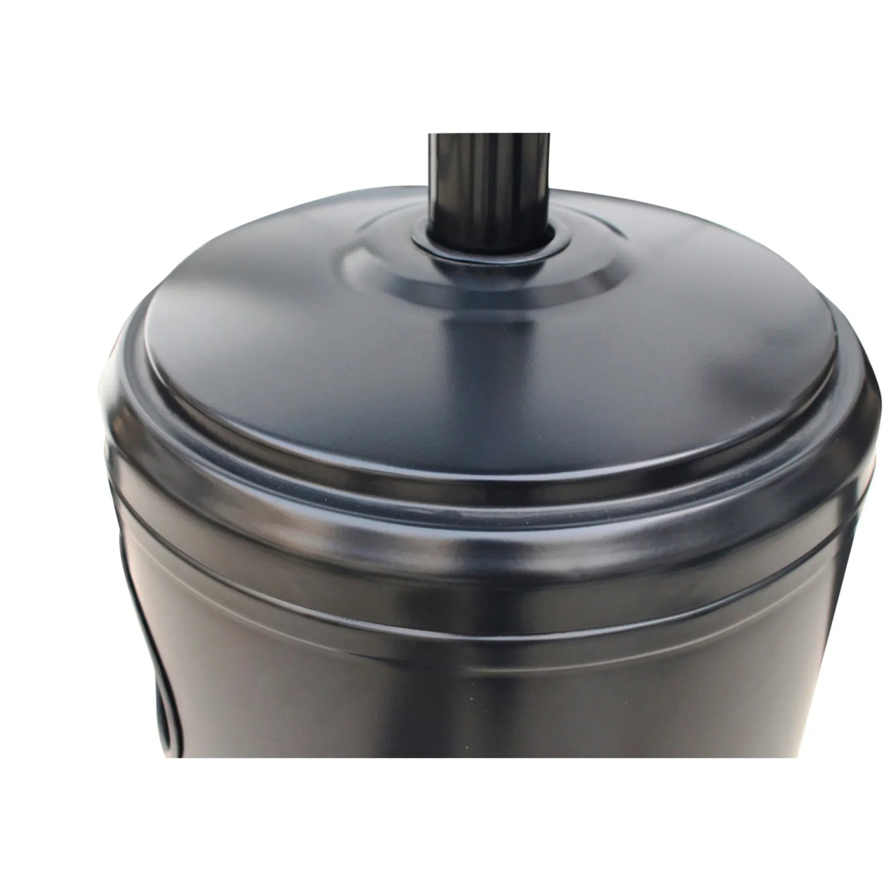 F&H Com RUND TERRASSEVARMER SORT 5000-12000 WATT