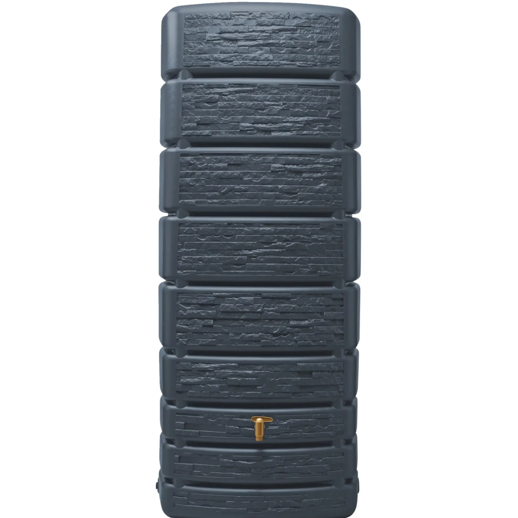 New Garantia SLIM STONE 500L REGNVANDSBEHOLDER 750X1840X510 MM MØRKEGRÅ