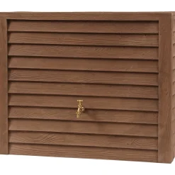 Online Garantia WOODY 350L REGNVANDSBEHOLDER 400X1000X1240 MM MØRK BRUN