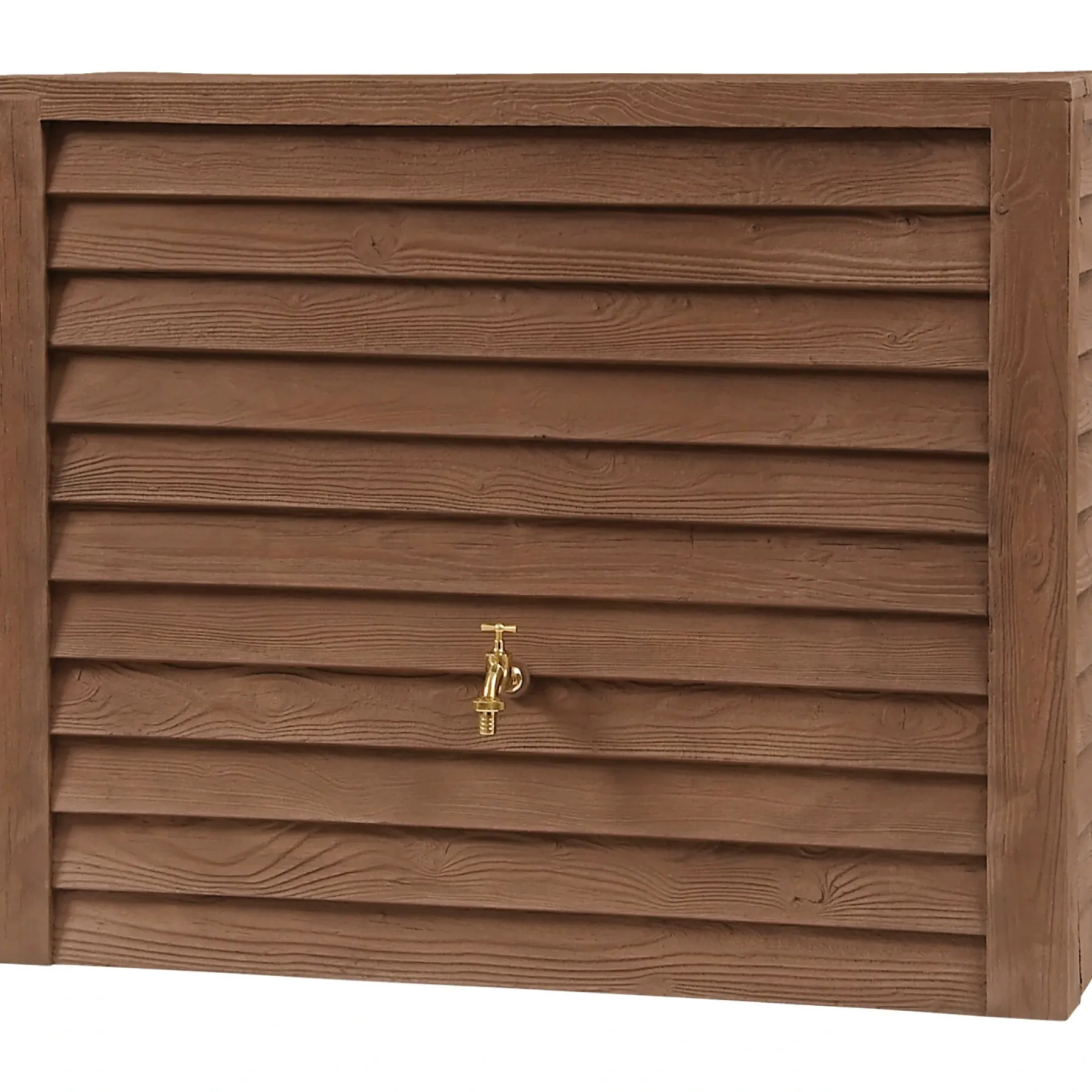 Online Garantia WOODY 350L REGNVANDSBEHOLDER 400X1000X1240 MM MØRK BRUN