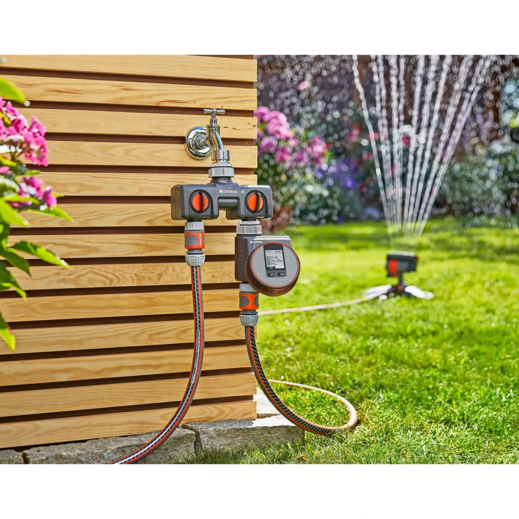 Online Gardena PREMIUM 2-VEJS VENTIL ½", 3/4", 1"