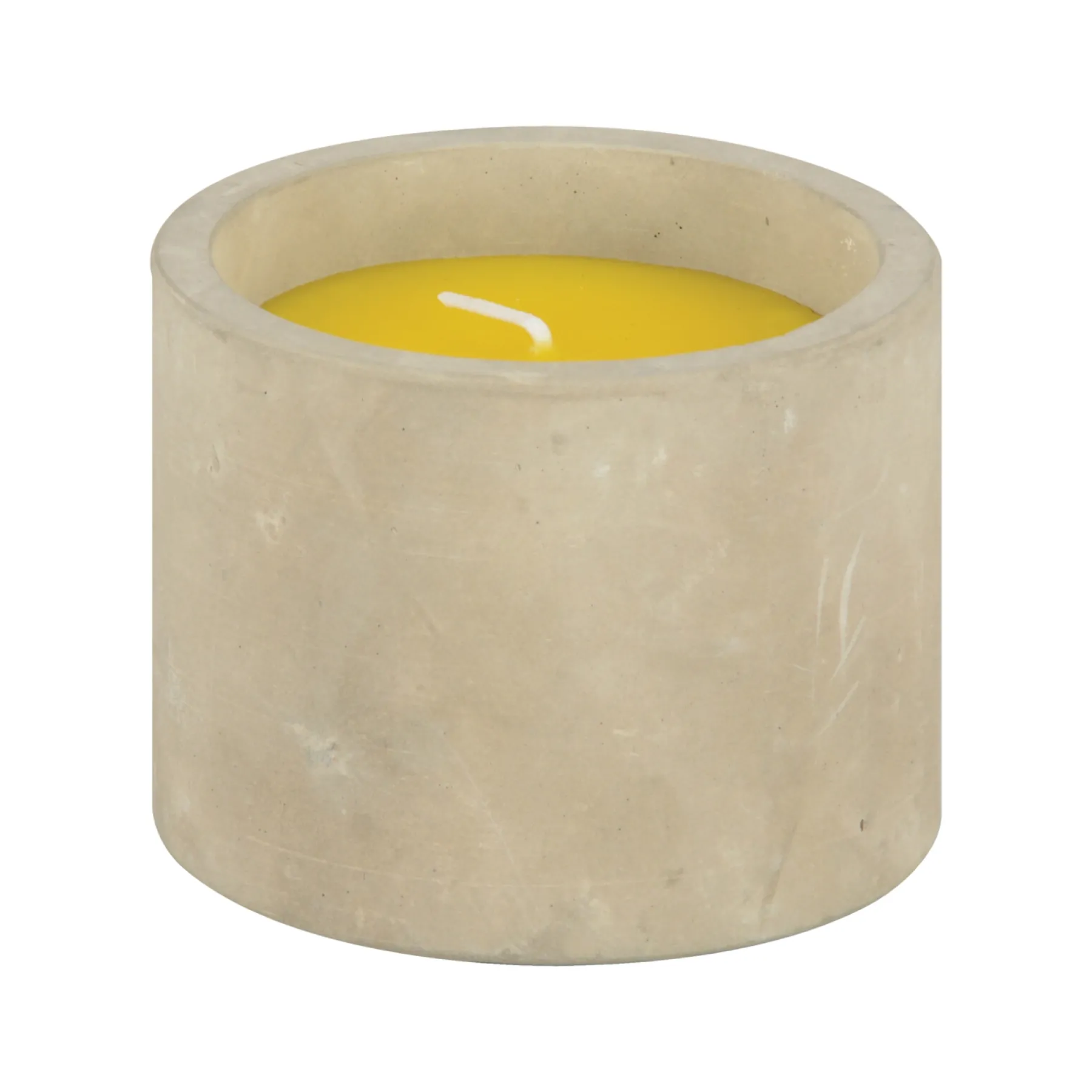 Online Garden Life UDENDØRS STEARINLYS BETON GRÅ Ø8,5XH 6,8 CM