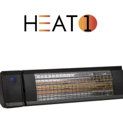Hot Heat1 212-315 TERRASSEVARMER SORT 660/2000 W