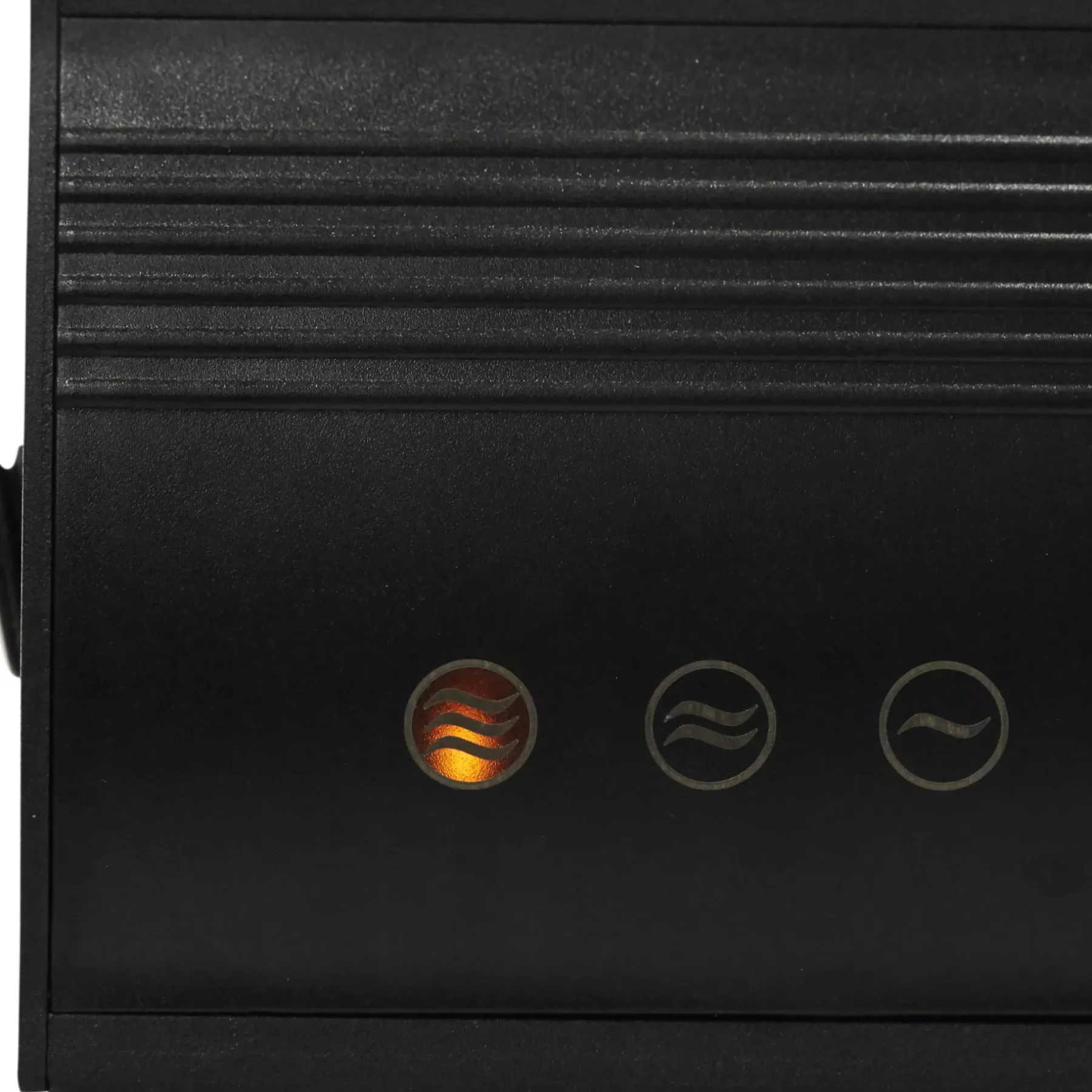 Discount Heat1 212-360 TERRASSEVARMER SORT 650/2000 W
