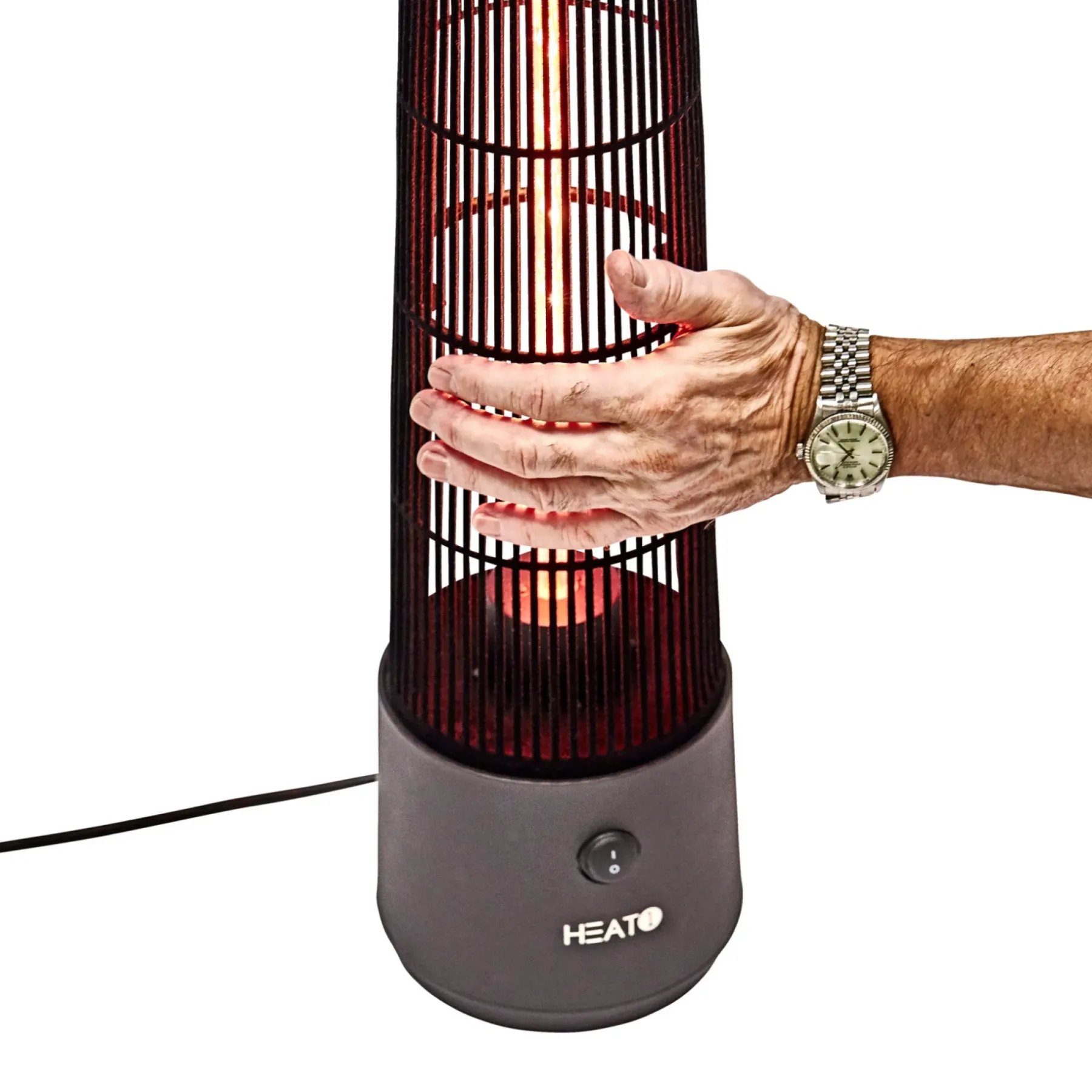 Discount Heat1 212-371 TERRASSEVARMER SORT 1200 W