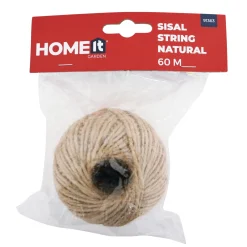 New HOME it GARDEN SISAL SNØRE 60 METER