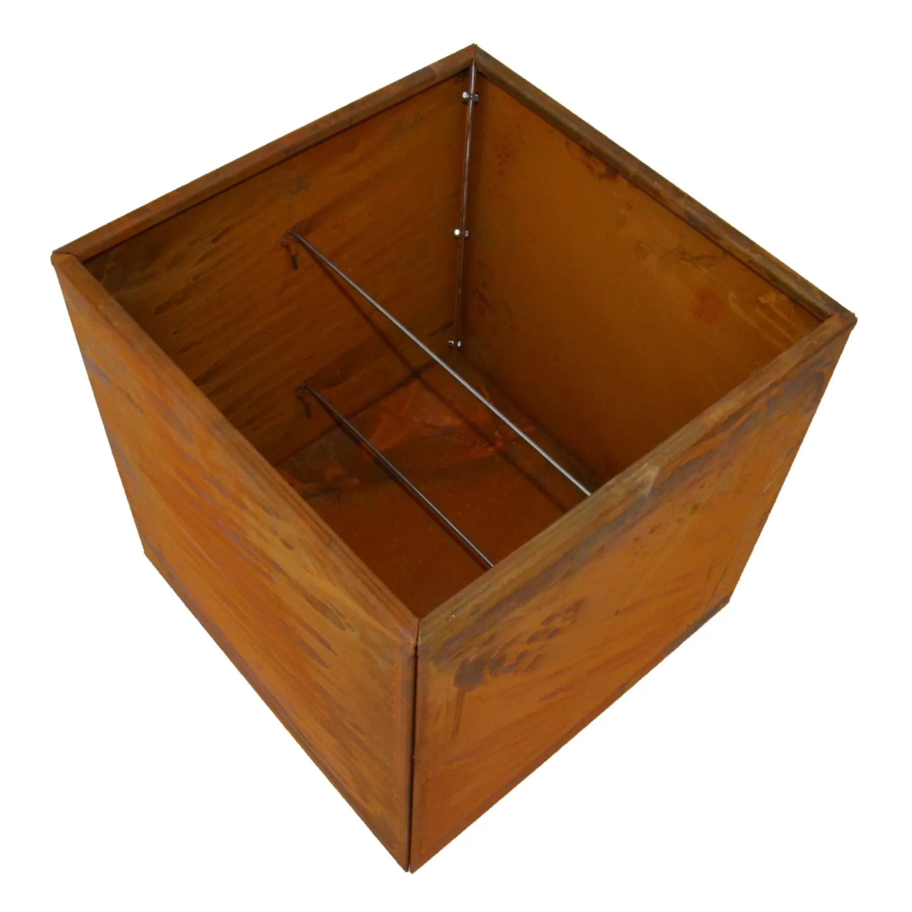 Clearance Hortus 210-901 MED BUND HØJBED RUST PATINA 40 X 40 X 40 CM