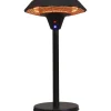 Clearance Hortus 211-361 TERRASSEVARMER SORT 800/1200/2000 W