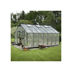 Hot Juliana GARTNER EKSKL. SOKKEL DRIVHUS 10 MM POLY ANTRACIT 18,8 M2