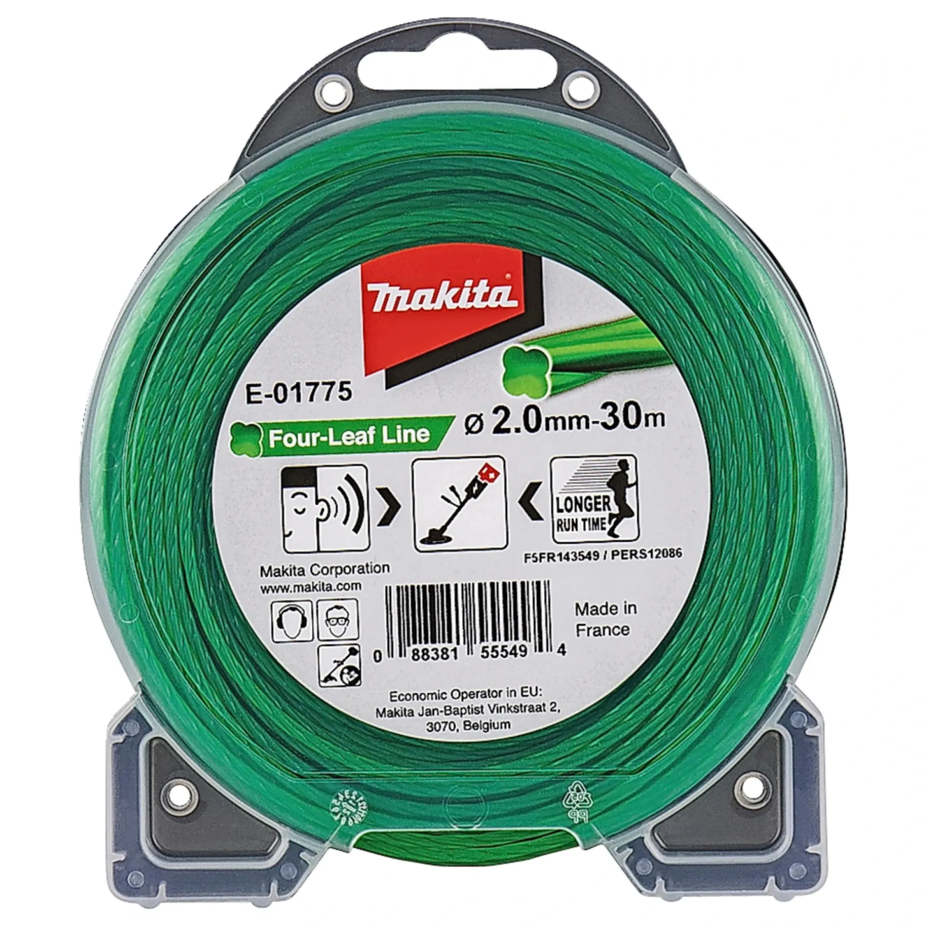 Discount Makita FOUR-LEAF E-01775 TRIMMERTRÅD