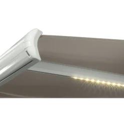 Outlet Outfit LIANA M/LED MARKISE M/MOTOR TAUPE/HVID 350 CM
