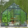 Sale Outrium DRIVHUS INKL. SOKKEL 3 MM DELT GLAS SORT 9,9 M2