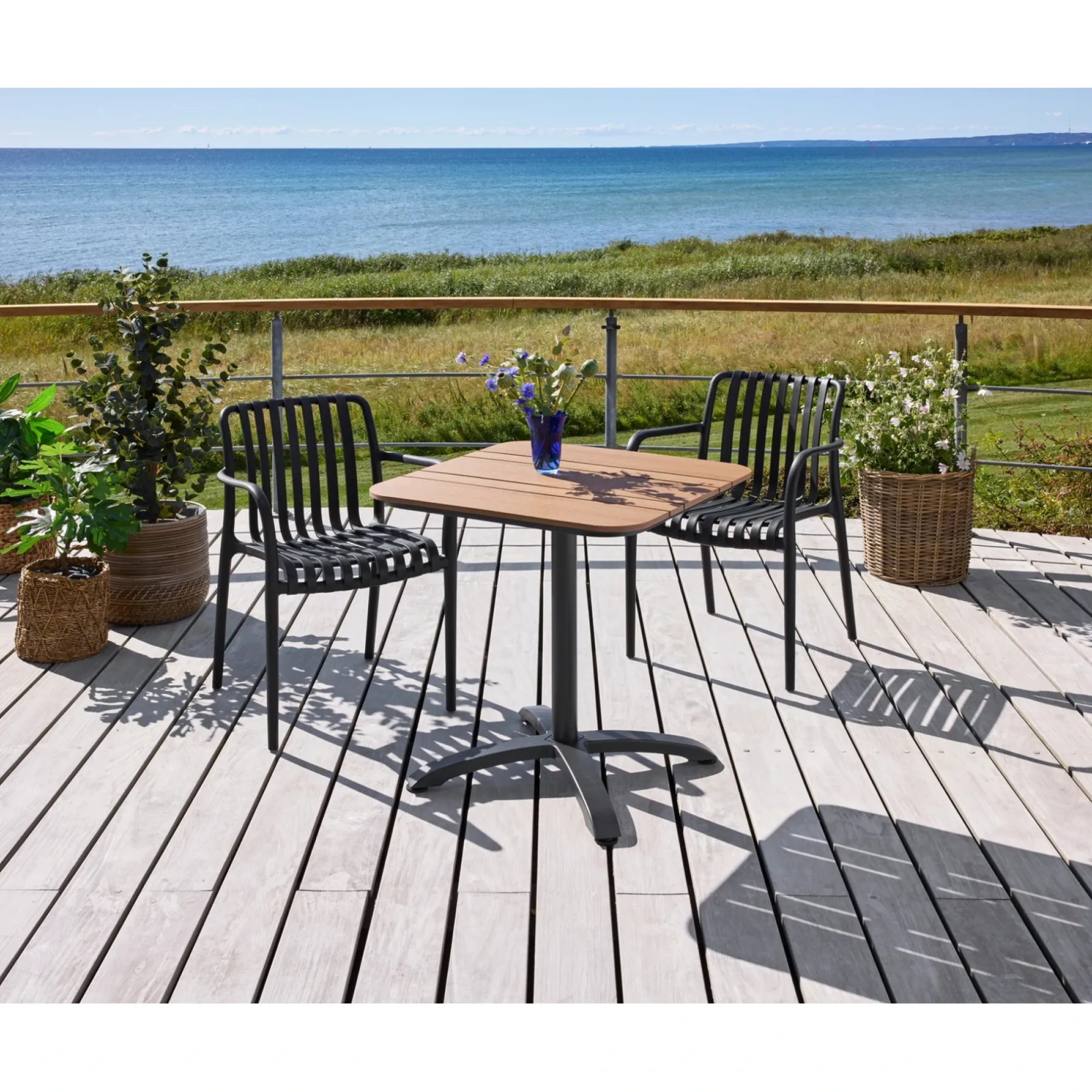 Hot Outrium FARO/MURCIA BORD + 2 STOLE CAFESÆT SORT