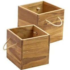 Sale Outrium HAVEKRUKKE TEAK NATUR 2 STK