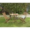 Outlet Outrium JAVA/SYROS MED 2 STOLE CAFESÆT TEAK
