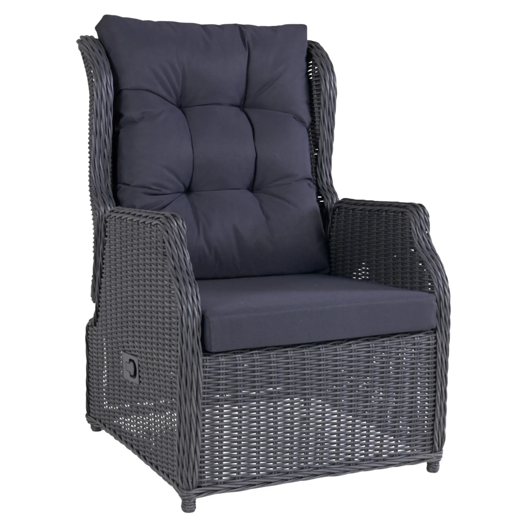 Clearance Outrium MILANO INKL. VANDAFVISENDE HYNDE LOUNGESTOL SORT