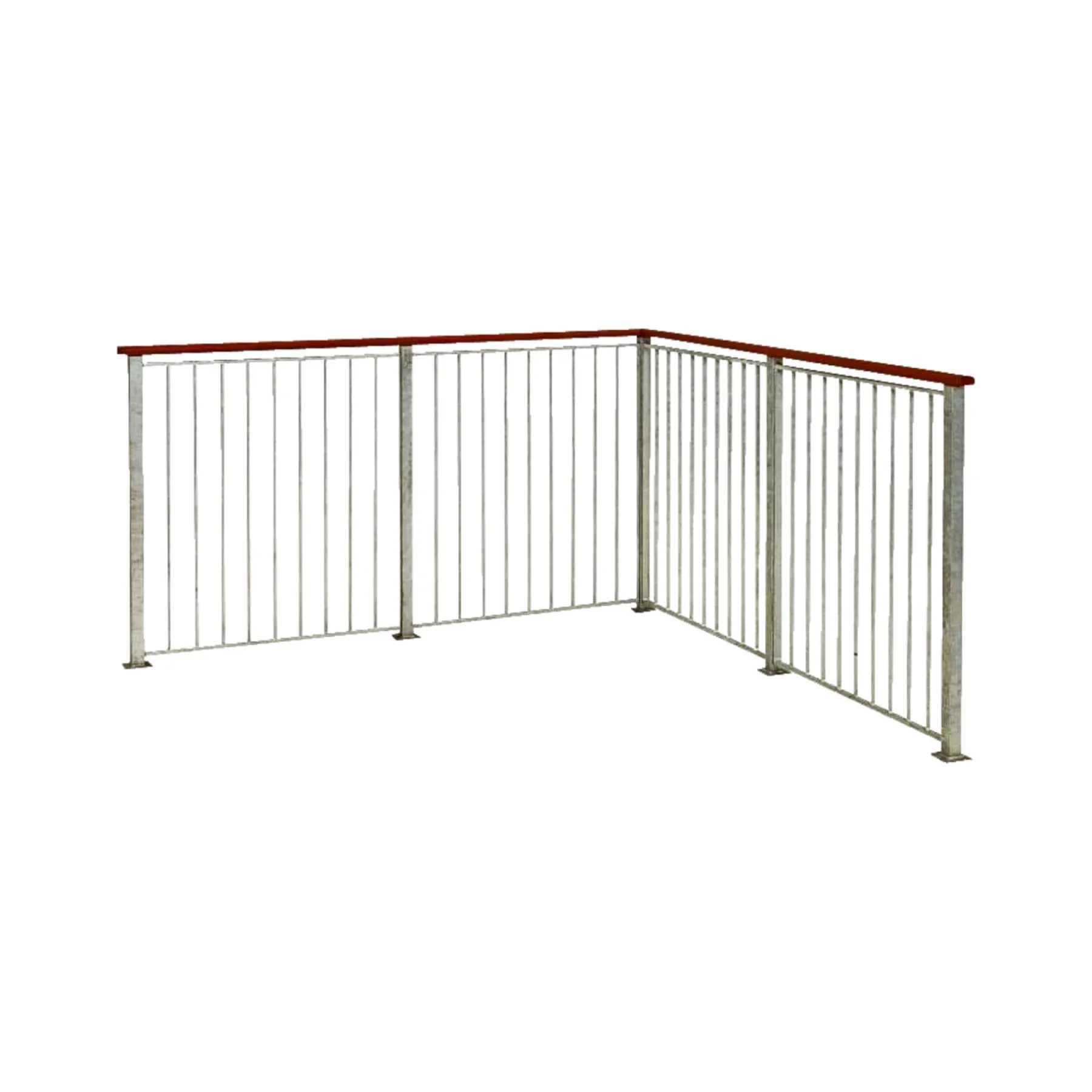 Best Plus BASIC GELÆNDER VARMGALVANISERET 90 X 98 CM