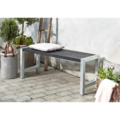 Online Plus CAFE BÆNK SORT 127 CM