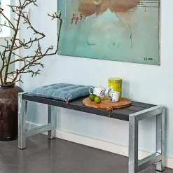 Online Plus CAFE BÆNK SORT 127 CM