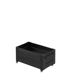 Discount Plus CUBIC BLOMSTERKASSE SORT 45 X 50 X 87 CM