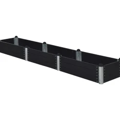 Plus PIPE HØJBED SORT 36 X 80 X 400 CM