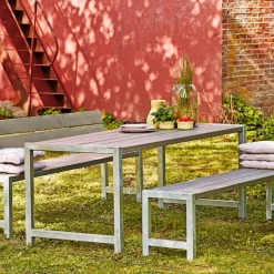 Outlet Plus PLANKEBÆNK NATUR 176 CM