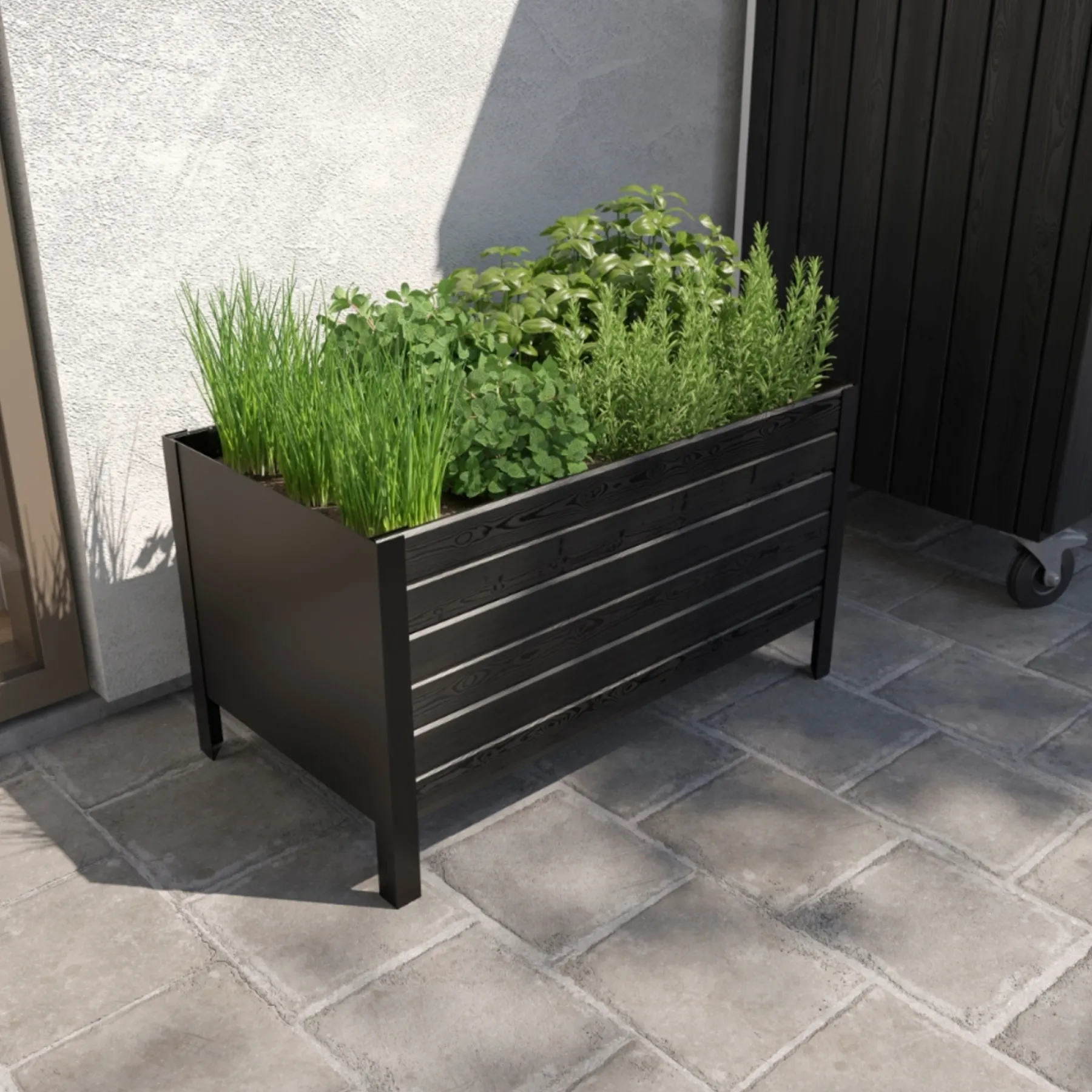 Best Plus PLANTEKASSE SORT 46.50 X 46 X 83 CM