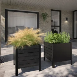 Outlet Plus PLANTEKASSE SORT 46.50 X 46 X 43 CM