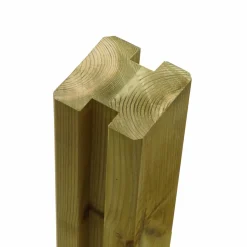 Plus PROFILSTOLPE M/2 SPOR TRYKIMPRÆGNERET NTR KLASSE A NATUR 9 X 9 X 268 CM