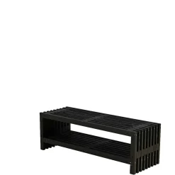 Online Plus RUSTIK TRALLEBÆNK SORT 138 CM