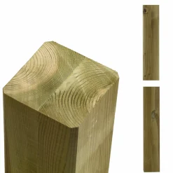 Best Plus STOLPE TRYKIMPRÆGNERET NTR KLASSE A NATUR 9 X 9 X 298 CM