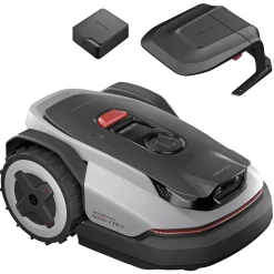 Sale Roborock ROCKNEO Q105 ROBOTPLÆNEKLIPPER INKL. GARAGE OG 4G MODUL 500M2