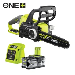 Sale Ryobi ONE+ RCS1830-140B KÆDESAV AKKU 30 CM MED BATTERI OG LADER