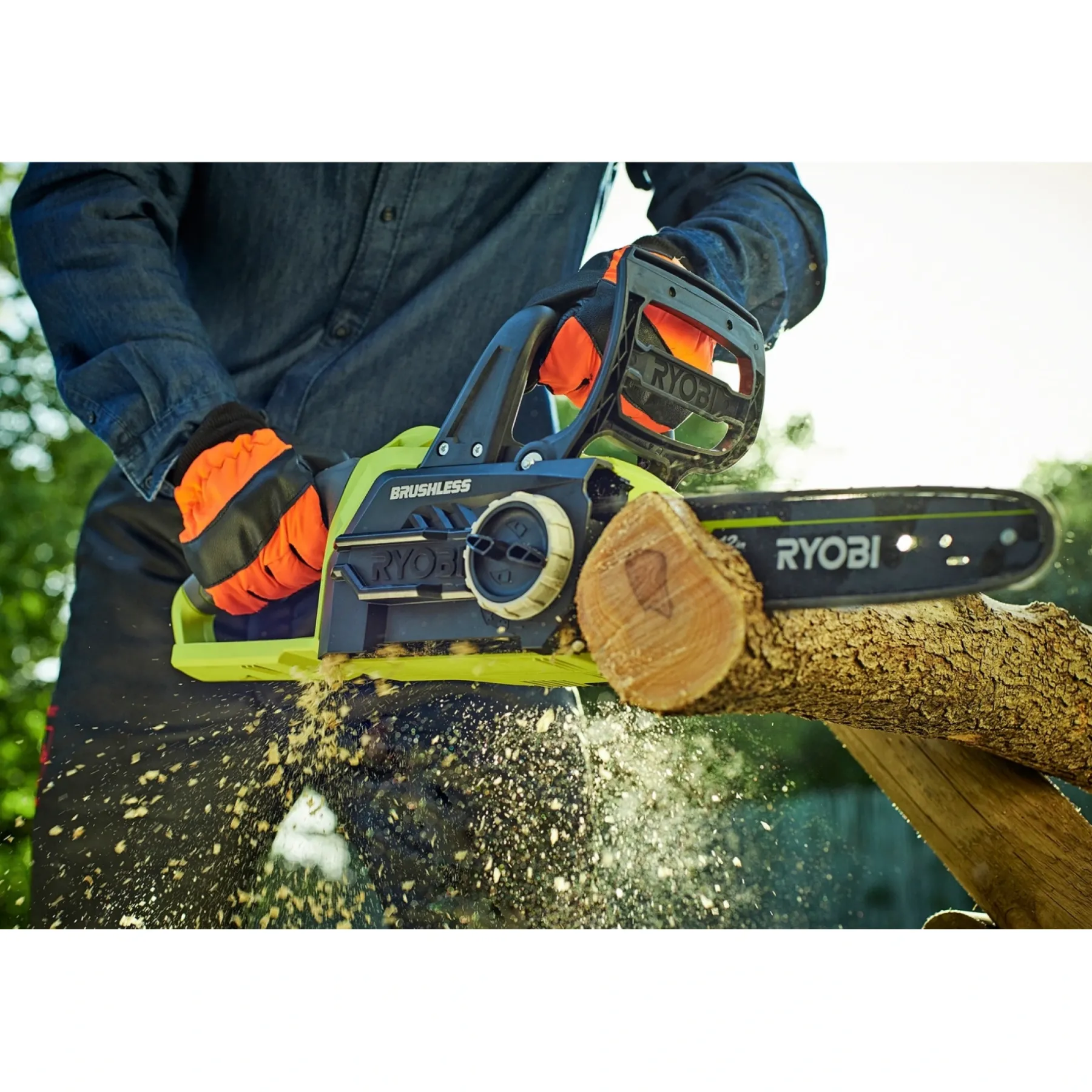 Sale Ryobi ONE+ RCS1830-140B KÆDESAV AKKU 30 CM MED BATTERI OG LADER
