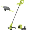 Outlet Ryobi RY18LT23A-120 + RAC155 GRÆSTRIMMER 23 18V MED BATTERI OG LADER