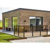 Outlet Skagen SYSTEMHEGN HEGNSMODUL RØGFARVET GLAS 86.80 X 92 X 0.60 X 0.60 CM