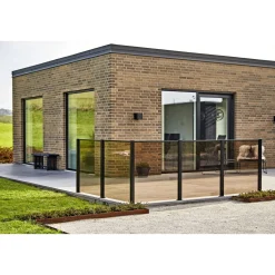 Outlet Skagen SYSTEMHEGN HEGNSMODUL RØGFARVET GLAS 86.80 X 92 X 0.60 X 0.60 CM