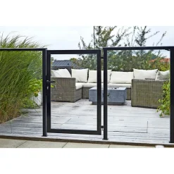 Hot Skagen SYSTEMHEGN LÅGE KLAR GLAS 86 X 120 X 0.60 X 0.40 CM