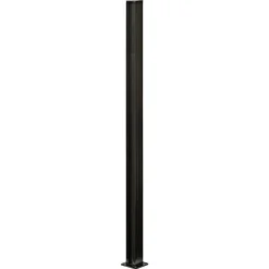Discount Skagen SYSTEMHEGN STOLPE SORT ALUMINIUM 5 X 95 X 5 X 5 CM
