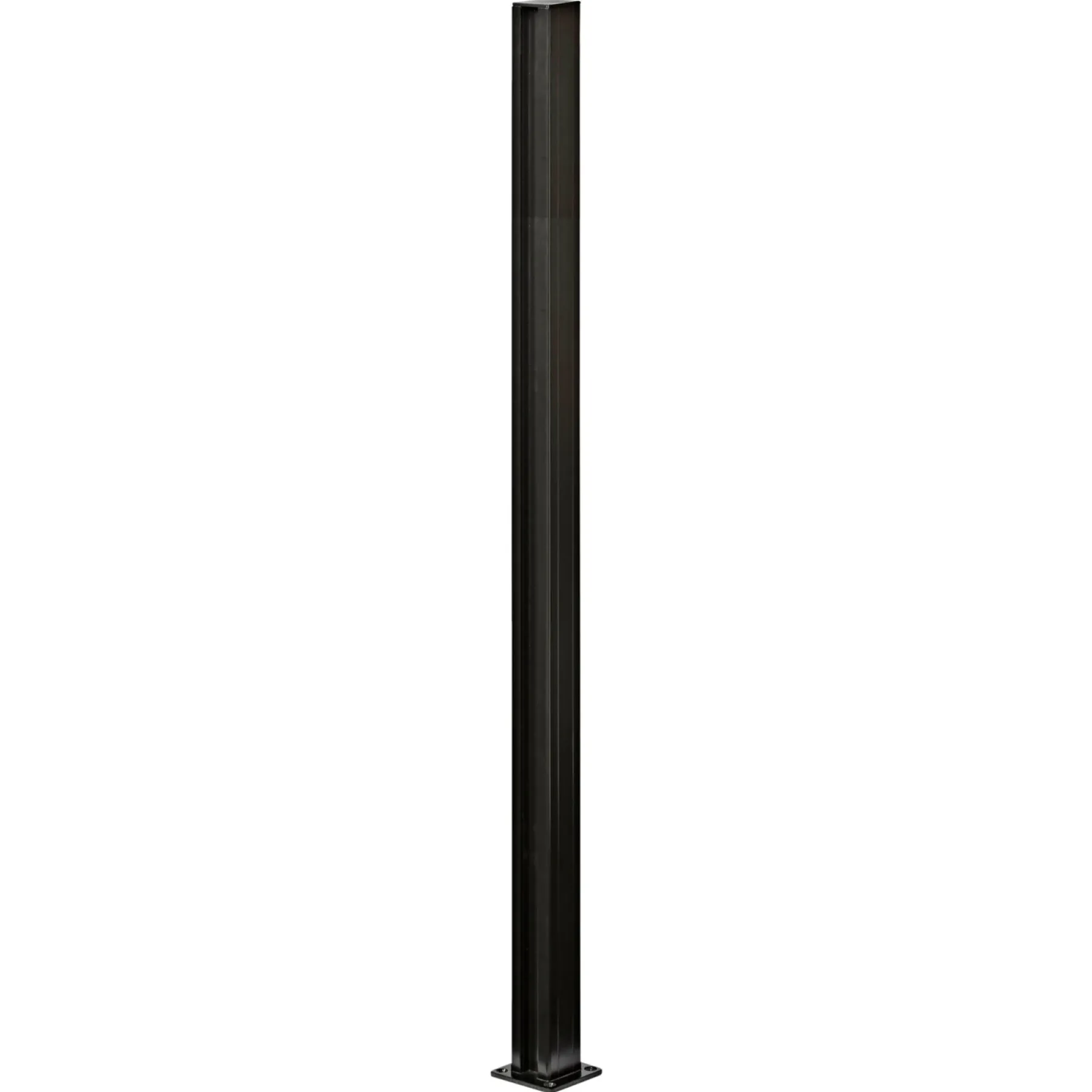 Discount Skagen SYSTEMHEGN STOLPE SORT ALUMINIUM 5 X 95 X 5 X 5 CM