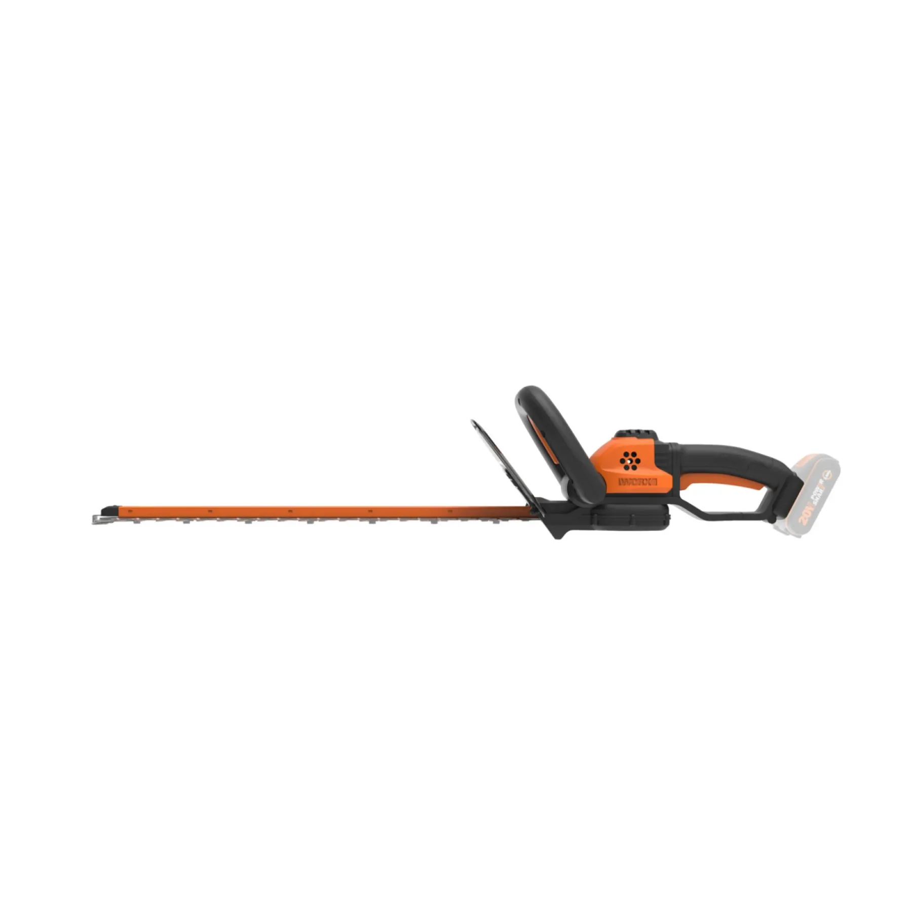 Clearance Worx WG264E.9 HÆKKEKLIPPER 56 CM UDEN BATTERI OG LADER